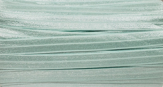 Fold Over Elastic - Light Blue - 5/8" Width