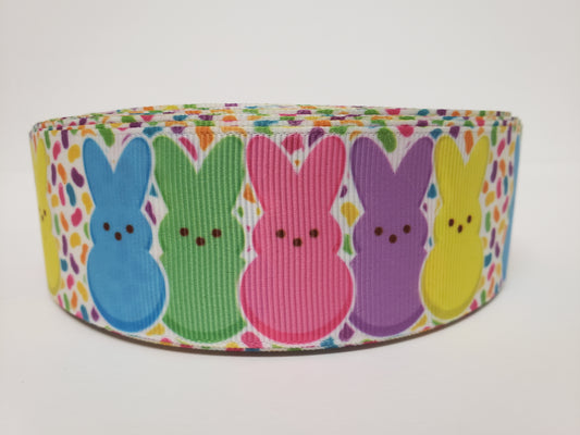 Easter Peeps Grosgrain Ribbon 1.5" Width - By the yard