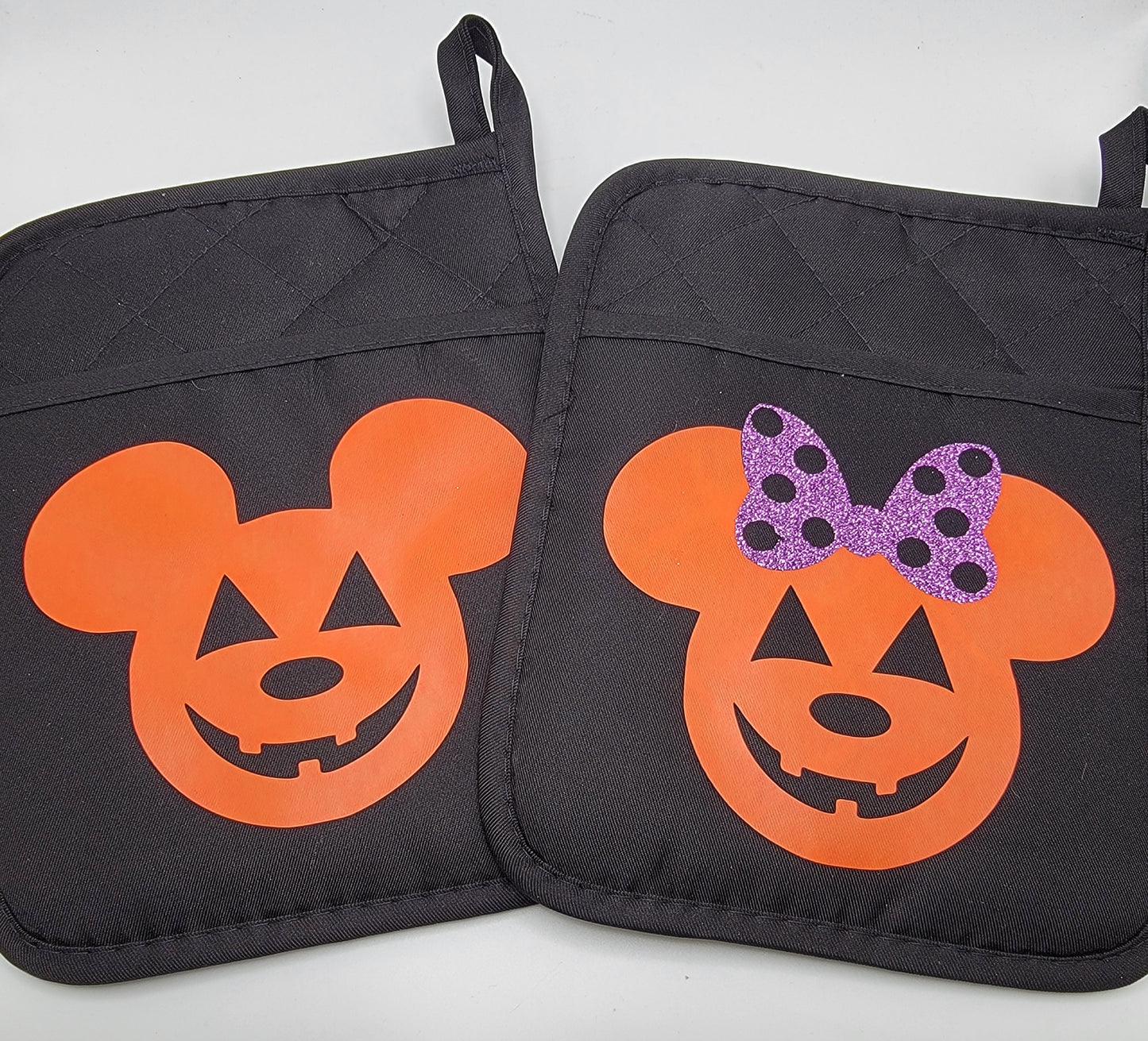 Mickey Minnie Halloween - Pot Holder - Set of 2