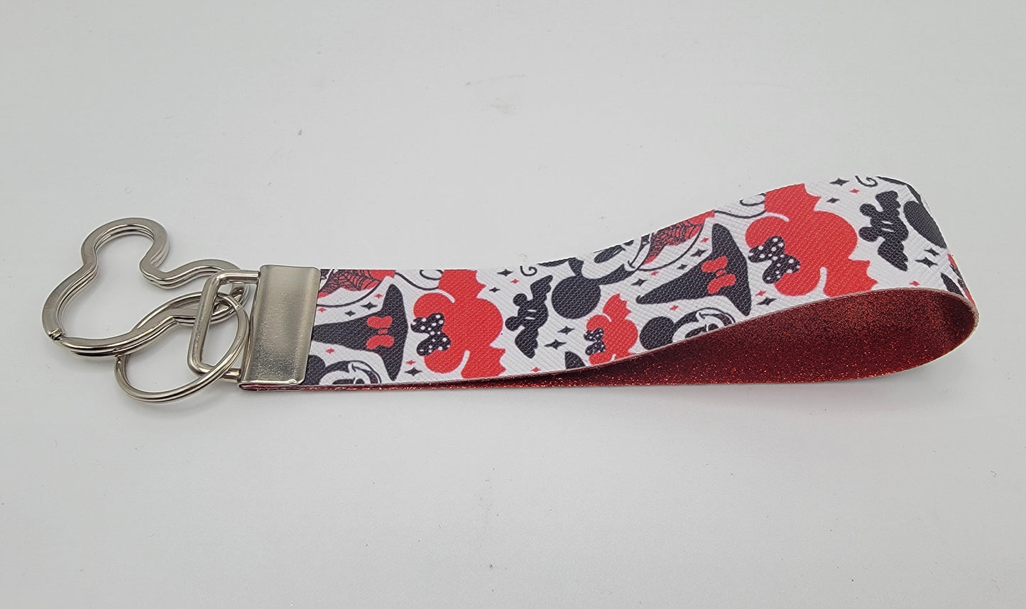 Key Fob Wristlet - Mickey Halloween